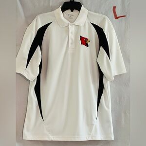 MENS WHITE & BLACK AZ CARDINALS SHIRT